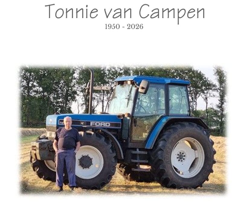 Overleden op 19 Mei Tonnie van Campen