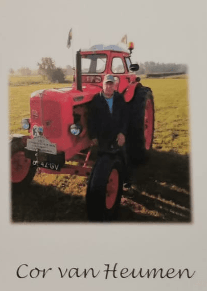 11 Juni is Cor van Heumen overleden