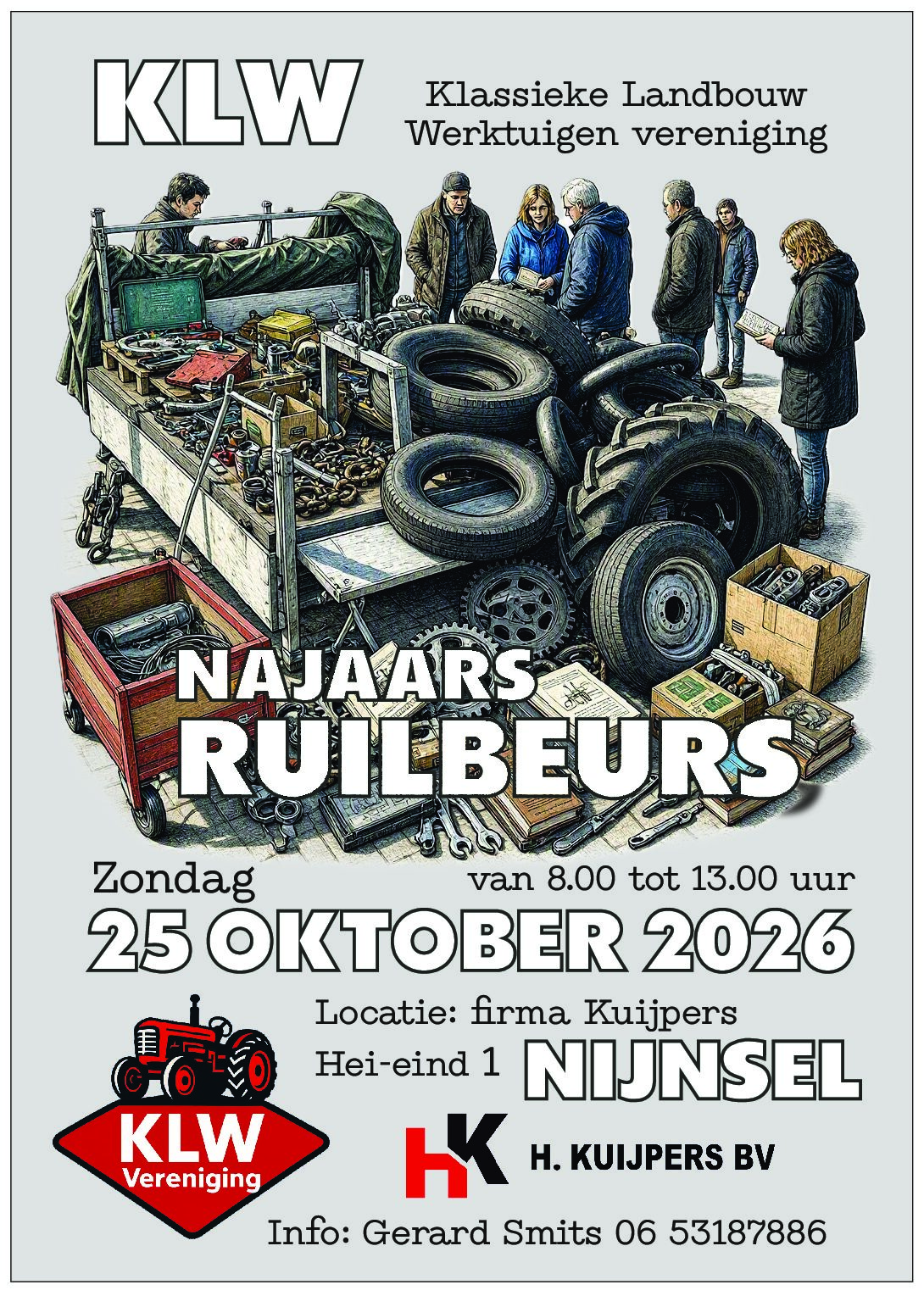 Ruilbeurs 25 Oktober vanaf 08.00